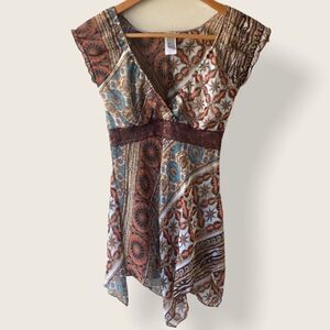 ‎Kiwi Girls Scarf V-Neck Dress